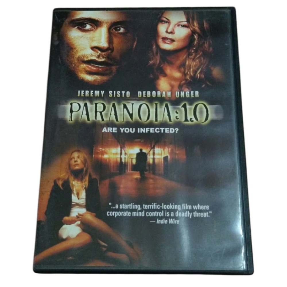 6/$15 Paranoia 1.0 DVD Horror